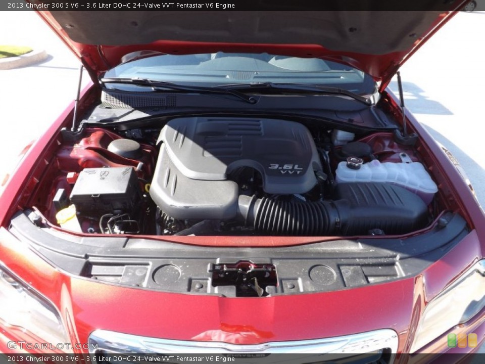 3.6 Liter DOHC 24-Valve VVT Pentastar V6 Engine for the 2013 Chrysler 300 #72930478