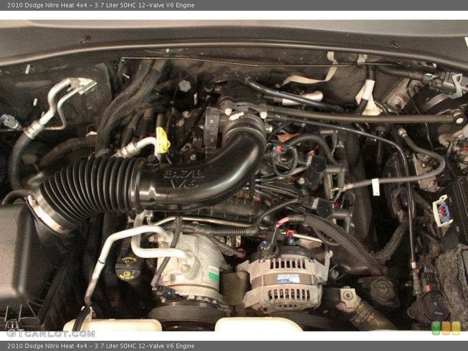 3.7 Liter SOHC 12-Valve V6 Engine for the 2010 Dodge Nitro #72931054