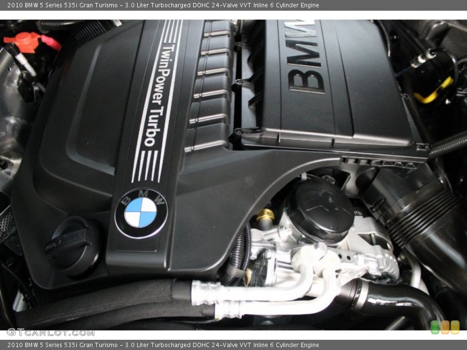 3.0 Liter Turbocharged DOHC 24-Valve VVT Inline 6 Cylinder Engine for the 2010 BMW 5 Series #72931387