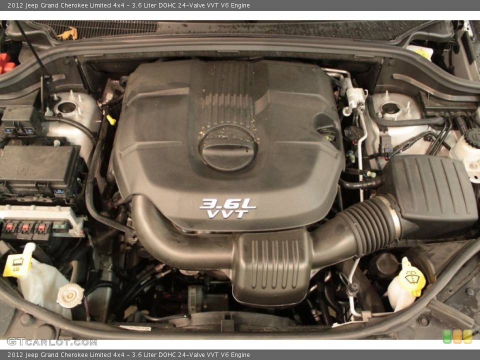 3.6 Liter DOHC 24-Valve VVT V6 Engine for the 2012 Jeep Grand Cherokee #72935696