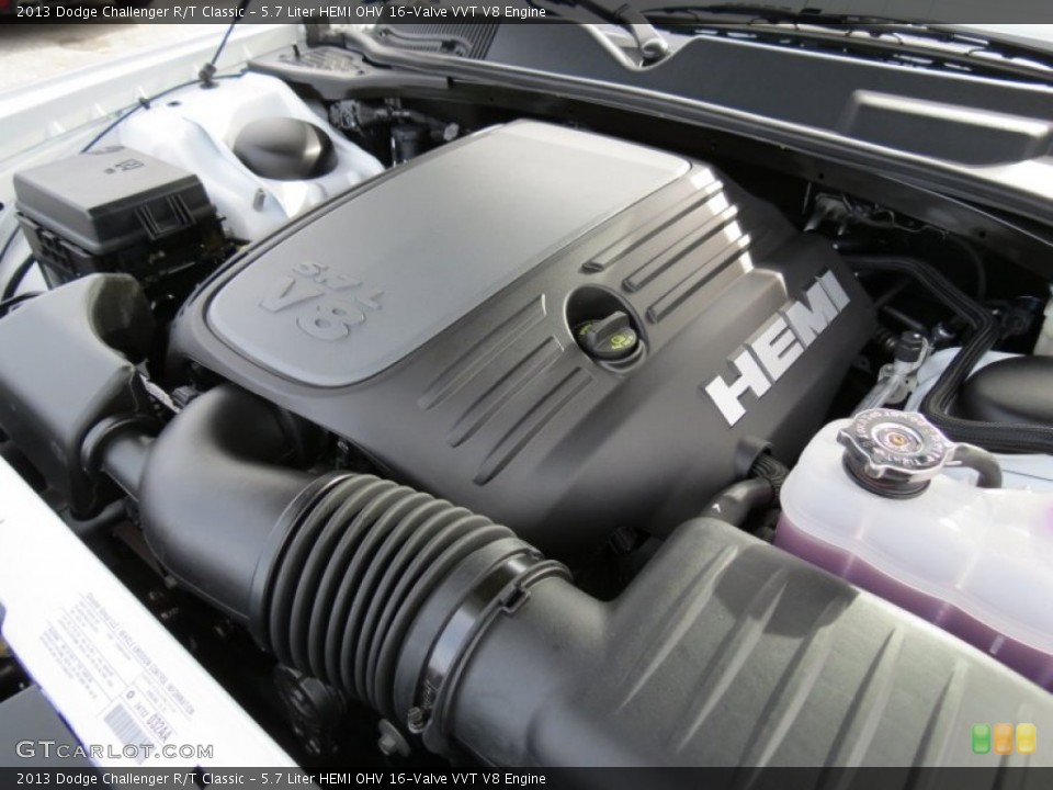 5.7 Liter HEMI OHV 16-Valve VVT V8 Engine for the 2013 Dodge Challenger #72935914
