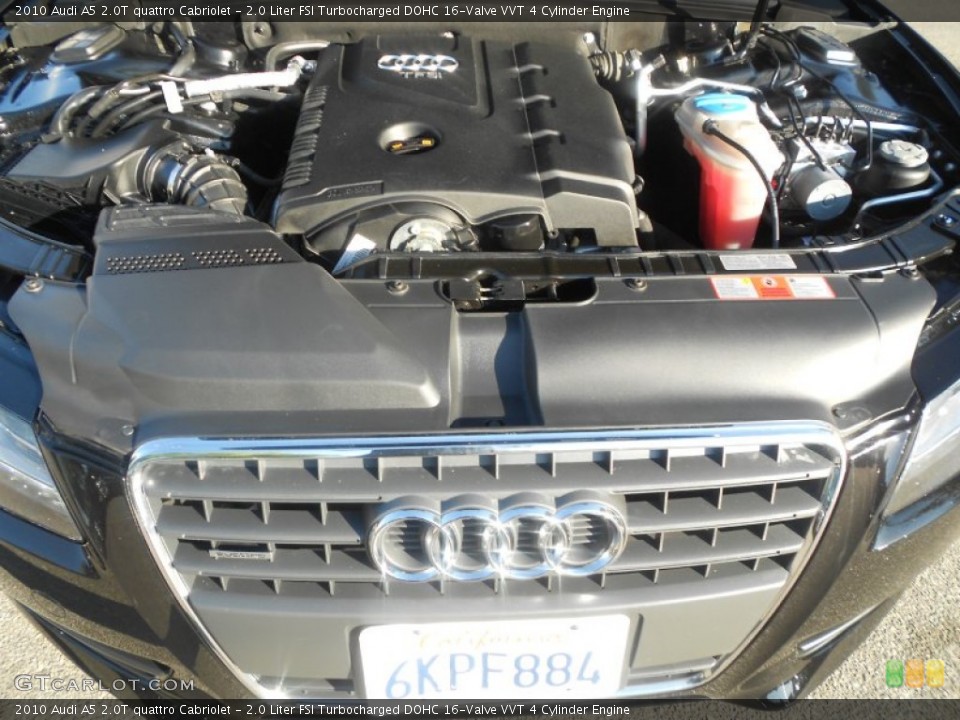 2.0 Liter FSI Turbocharged DOHC 16-Valve VVT 4 Cylinder Engine for the 2010 Audi A5 #72937216