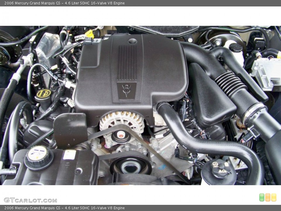 4.6 Liter SOHC 16-Valve V8 Engine for the 2006 Mercury Grand Marquis #72949716