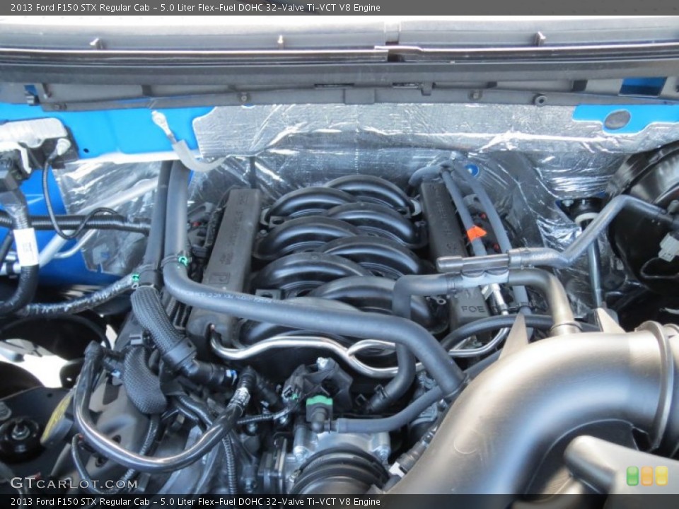 5.0 Liter Flex-Fuel DOHC 32-Valve Ti-VCT V8 Engine for the 2013 Ford F150 #72949860