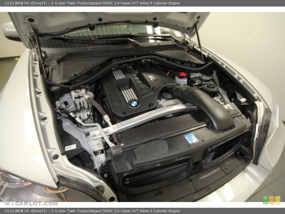 3.0 Liter Twin-Turbocharged DOHC 24-Valve VVT Inline 6 Cylinder Engine for the 2010 BMW X6 #72952467