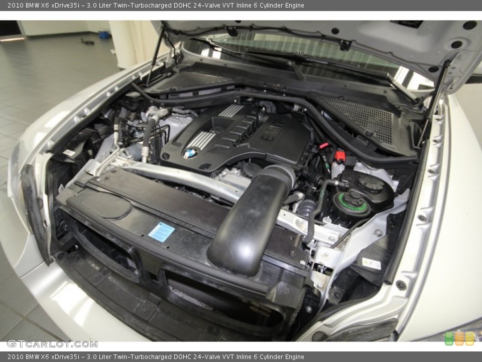 3.0 Liter Twin-Turbocharged DOHC 24-Valve VVT Inline 6 Cylinder Engine for the 2010 BMW X6 #72952493