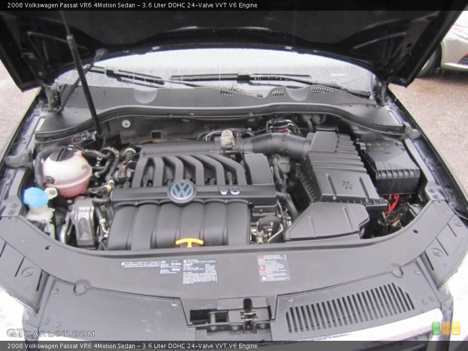 3.6 Liter DOHC 24-Valve VVT V6 Engine for the 2008 Volkswagen Passat #72965277