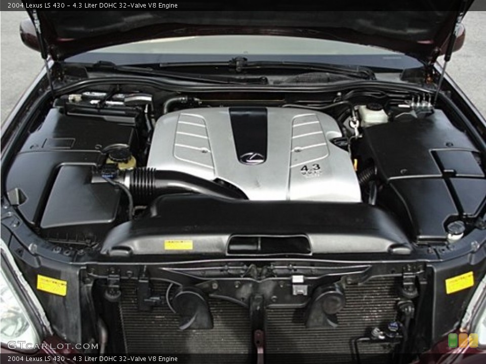 4.3 Liter DOHC 32-Valve V8 Engine for the 2004 Lexus LS #72968148