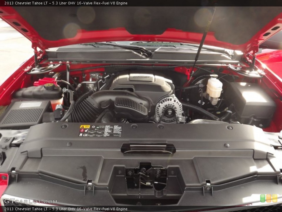 5.3 Liter OHV 16-Valve Flex-Fuel V8 Engine for the 2013 Chevrolet Tahoe #72973782