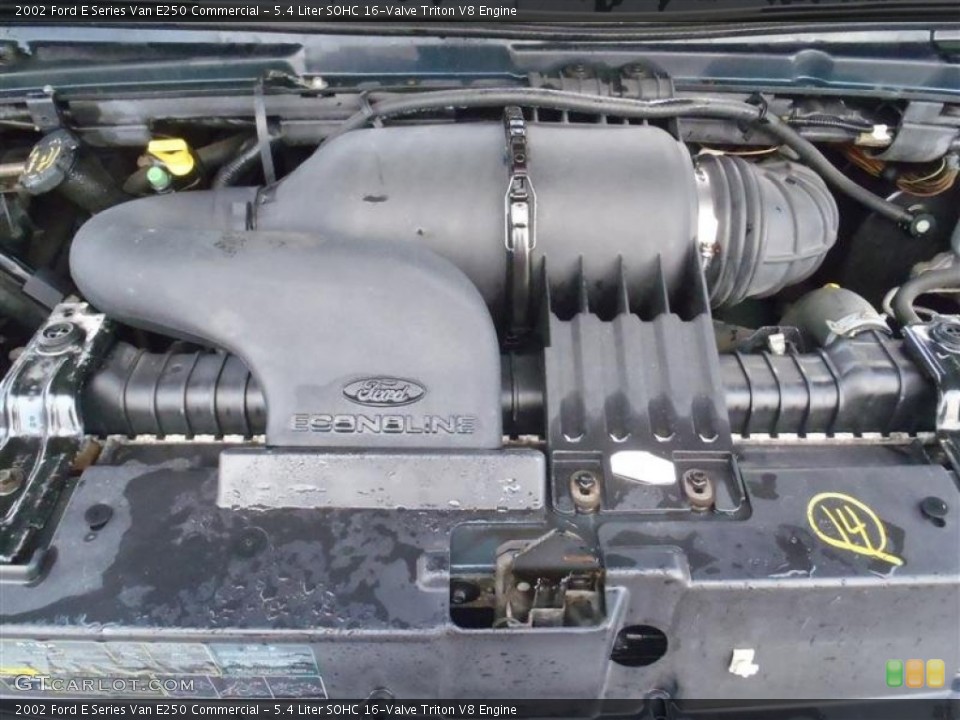 5.4 Liter SOHC 16-Valve Triton V8 Engine for the 2002 Ford E Series Van #72976773