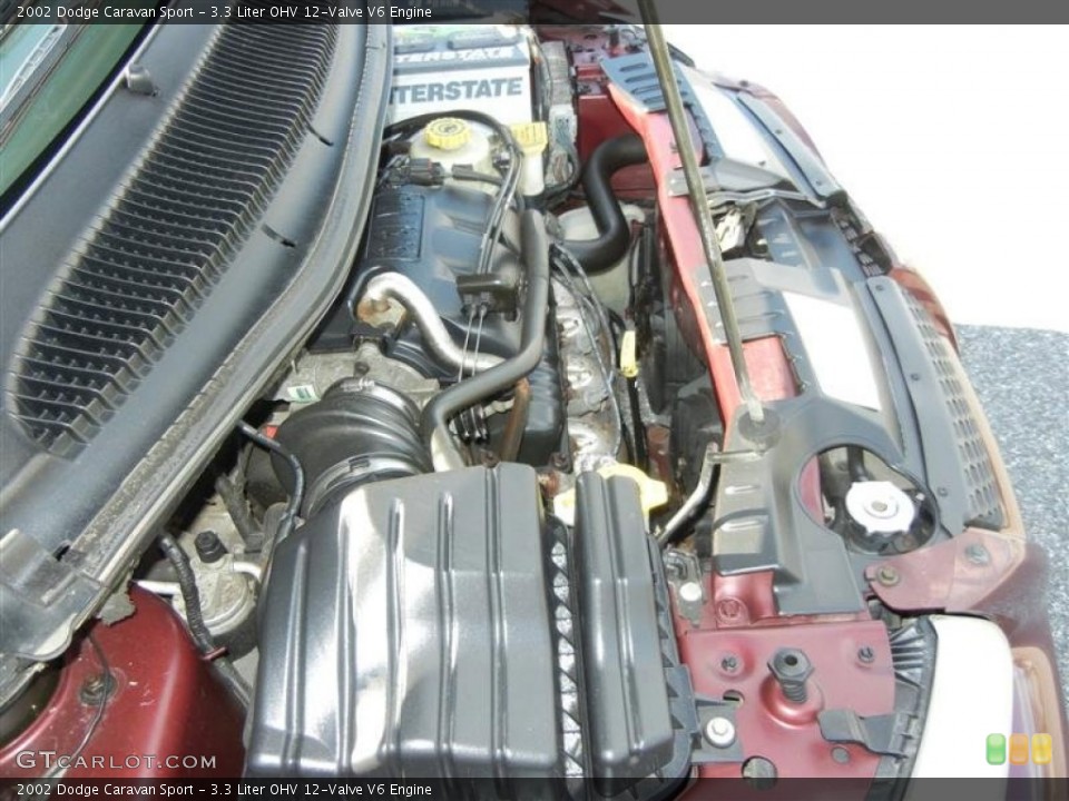 3.3 Liter OHV 12-Valve V6 Engine for the 2002 Dodge Caravan #72977728