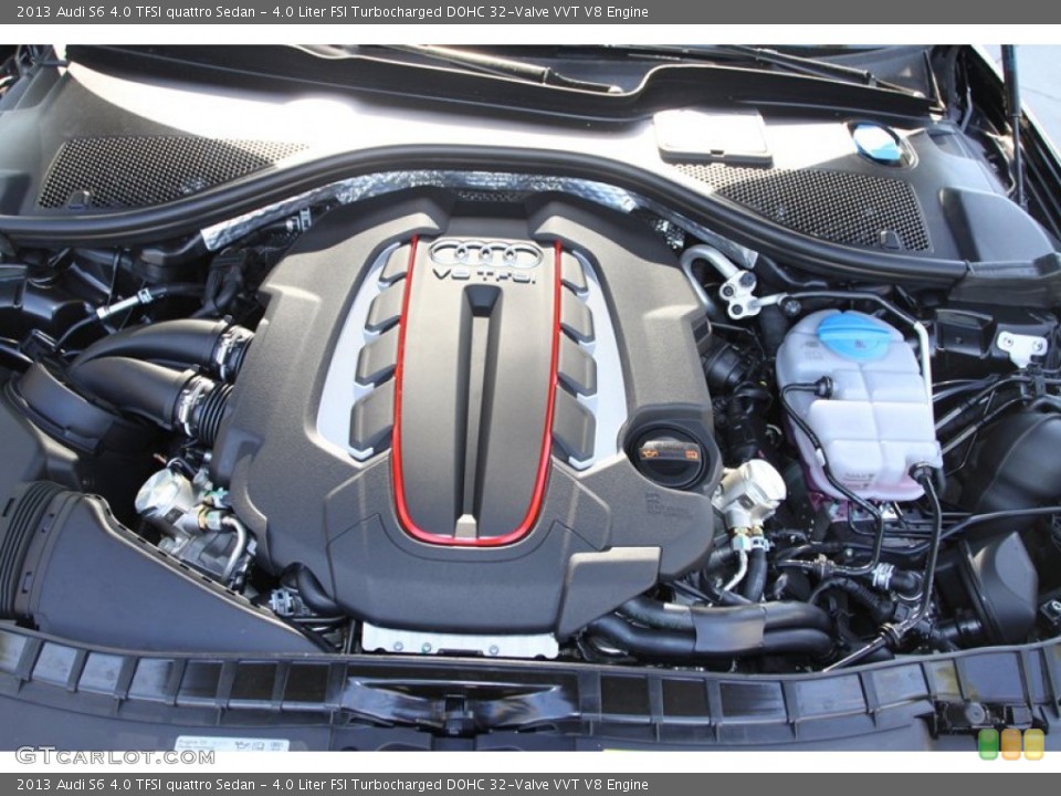 4.0 Liter FSI Turbocharged DOHC 32-Valve VVT V8 Engine for the 2013 Audi S6 #72984726