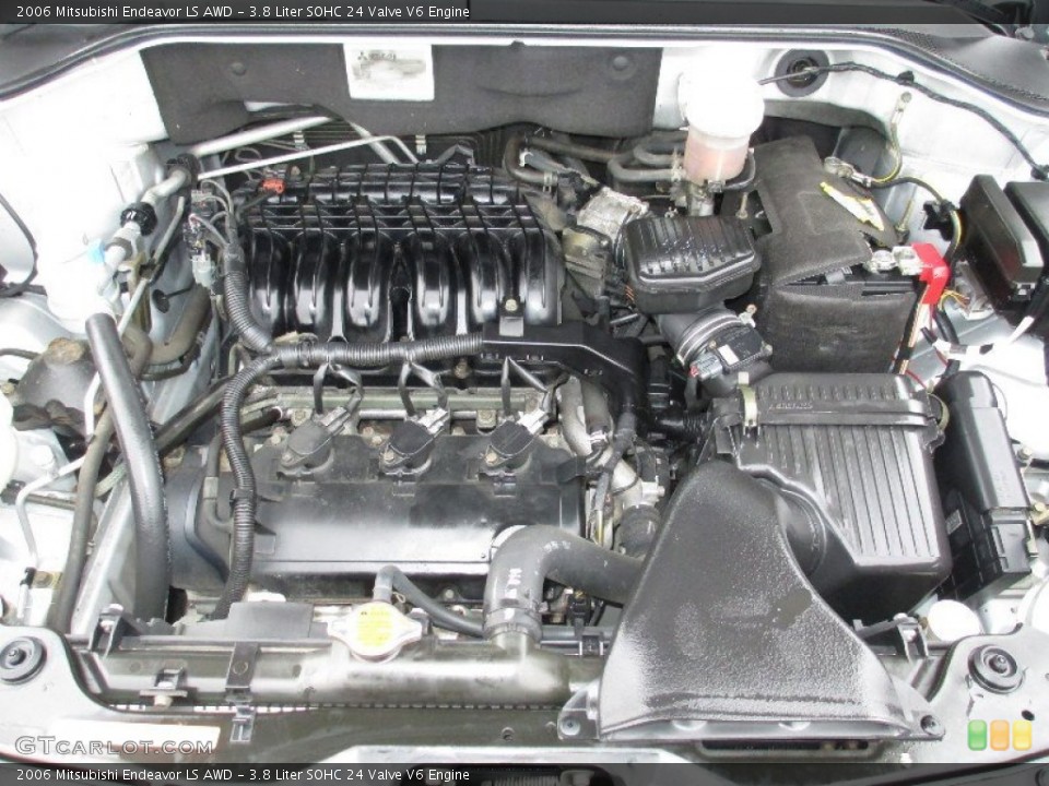3.8 Liter SOHC 24 Valve V6 Engine for the 2006 Mitsubishi Endeavor #72988116