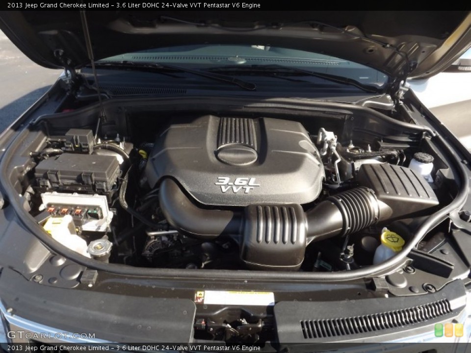 3.6 Liter DOHC 24-Valve VVT Pentastar V6 Engine for the 2013 Jeep Grand Cherokee #72998650
