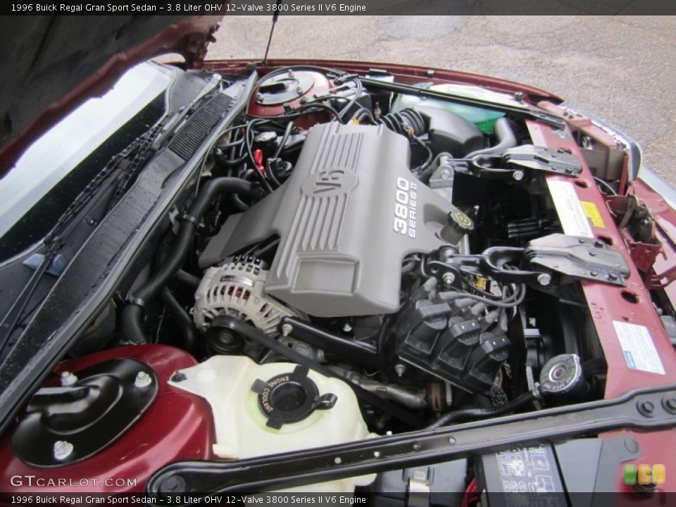 3.8 Liter OHV 12-Valve 3800 Series II V6 Engine for the 1996 Buick Regal #73005112