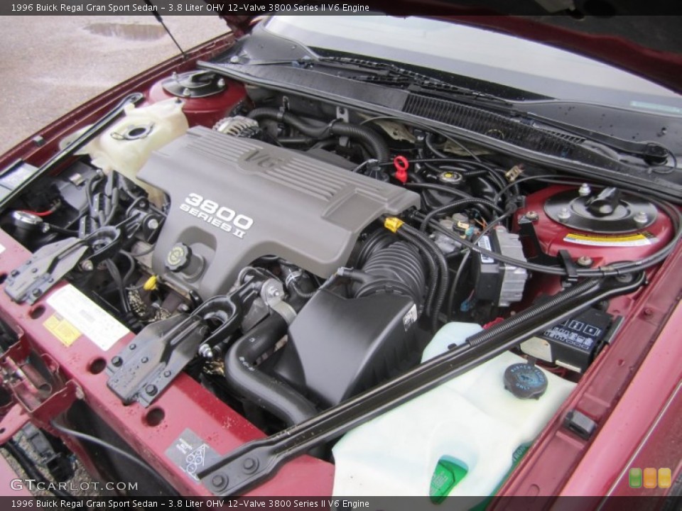 3.8 Liter OHV 12-Valve 3800 Series II V6 Engine for the 1996 Buick Regal #73005136