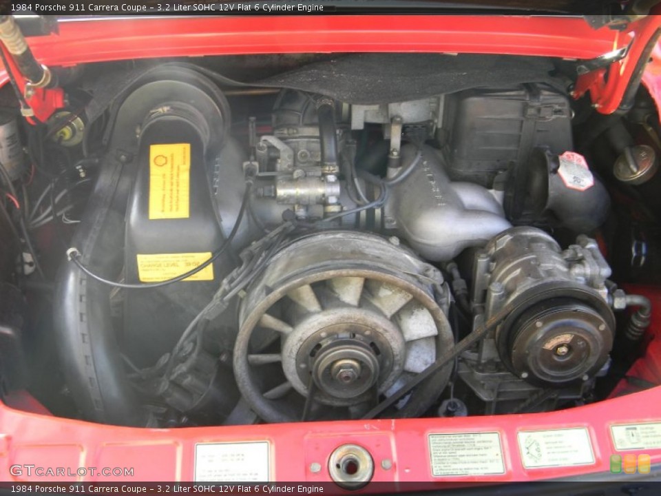3.2 Liter SOHC 12V Flat 6 Cylinder Engine for the 1984 Porsche 911 #73011474