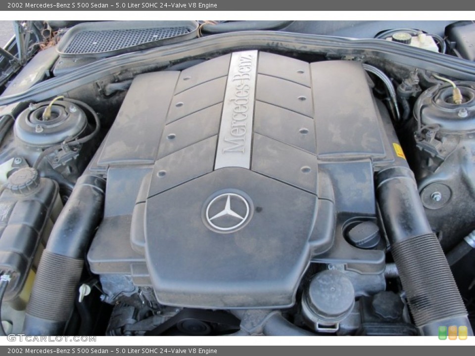 5.0 Liter SOHC 24-Valve V8 Engine for the 2002 Mercedes-Benz S #73015377