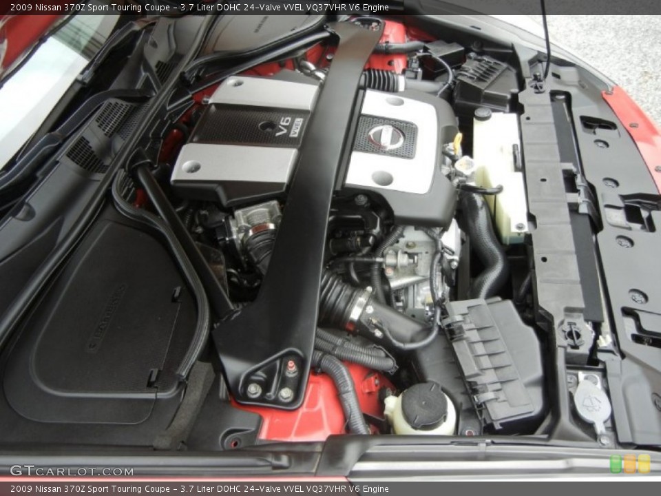 3.7 Liter DOHC 24-Valve VVEL VQ37VHR V6 Engine for the 2009 Nissan 370Z #73019272