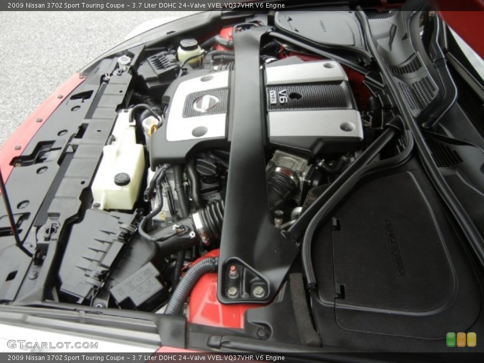 3.7 Liter DOHC 24-Valve VVEL VQ37VHR V6 Engine for the 2009 Nissan 370Z #73019299