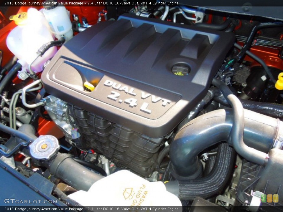 2.4 Liter DOHC 16-Valve Dual VVT 4 Cylinder Engine for the 2013 Dodge Journey #73029001