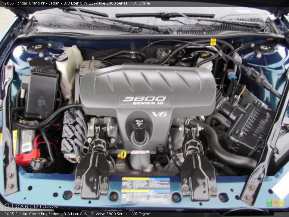 3.8 Liter OHV 12-Valve 3800 Series III V6 Engine for the 2005 Pontiac Grand Prix #73034715