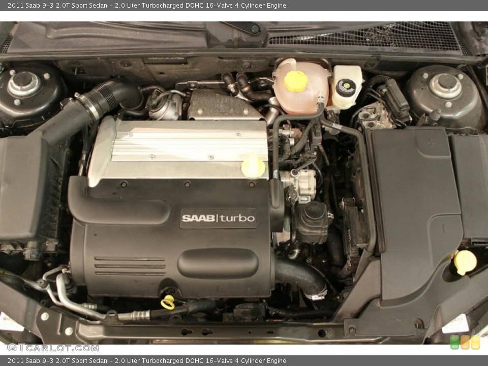 2.0 Liter Turbocharged DOHC 16-Valve 4 Cylinder Engine for the 2011 Saab 9-3 #73035620