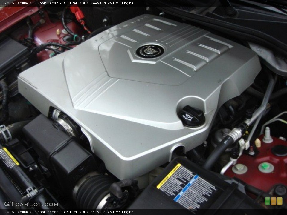 3.6 Liter DOHC 24-Valve VVT V6 Engine for the 2006 Cadillac CTS #73035761