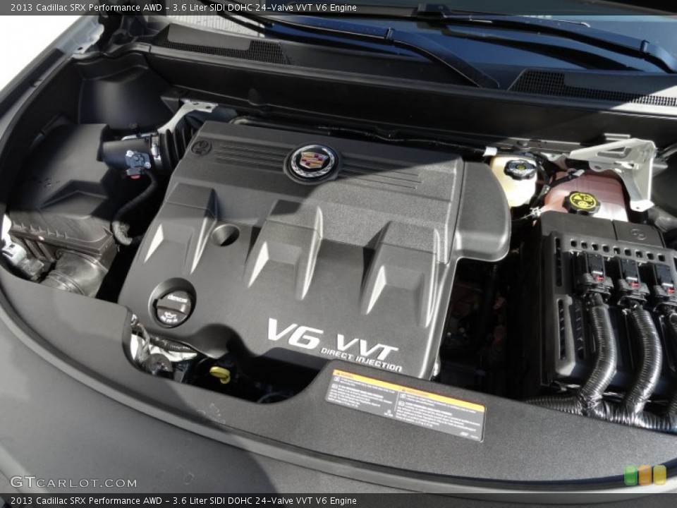 3.6 Liter SIDI DOHC 24-Valve VVT V6 Engine for the 2013 Cadillac SRX #73035858