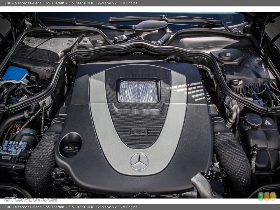 5.5 Liter DOHC 32-Valve VVT V8 Engine for the 2009 Mercedes-Benz E #73039600