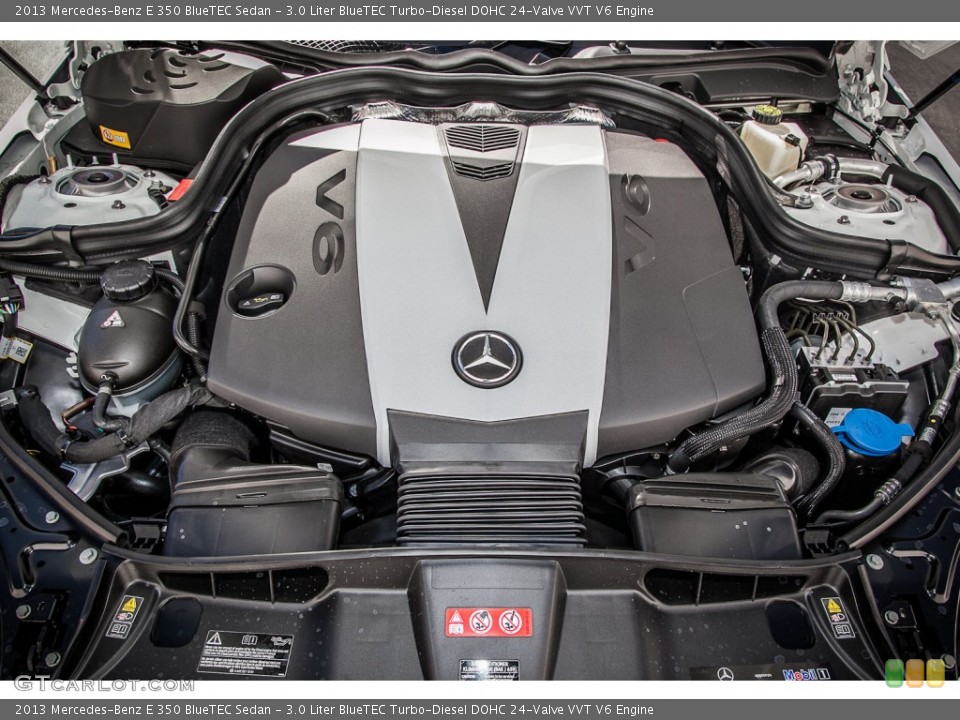 3.0 Liter BlueTEC Turbo-Diesel DOHC 24-Valve VVT V6 Engine for the 2013 Mercedes-Benz E #73040977