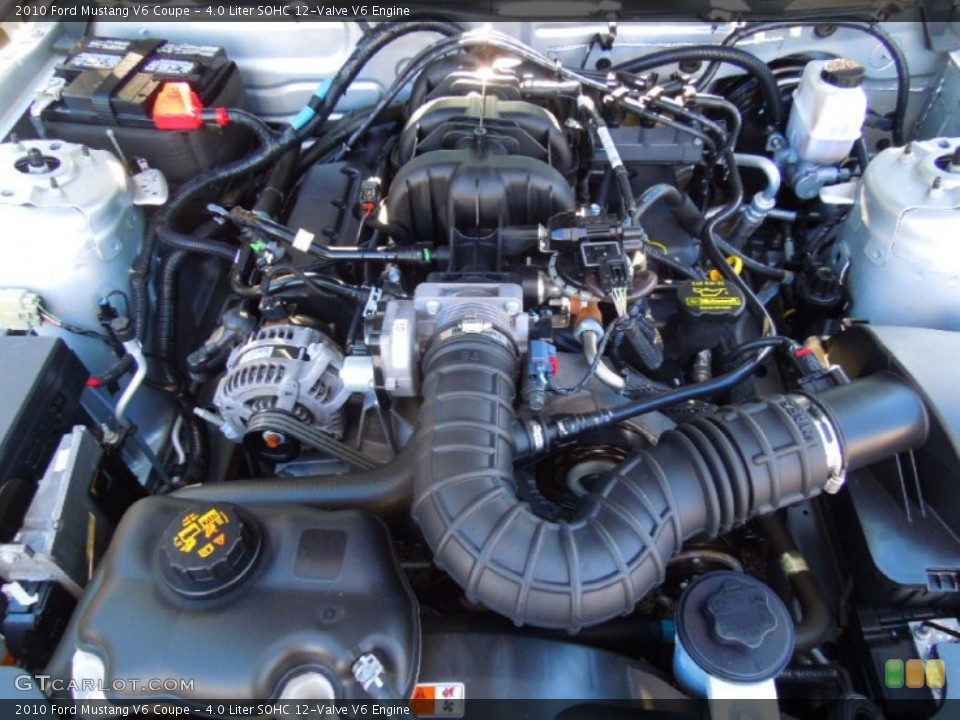 4.0 Liter SOHC 12-Valve V6 Engine for the 2010 Ford Mustang #73047668