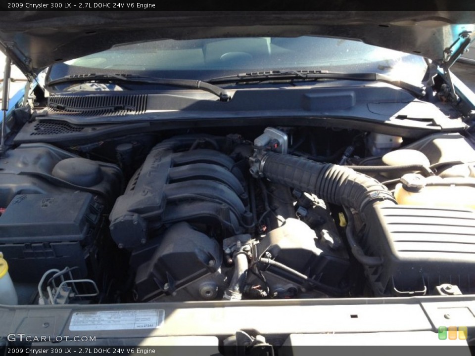 2.7L DOHC 24V V6 2009 Chrysler 300 Engine