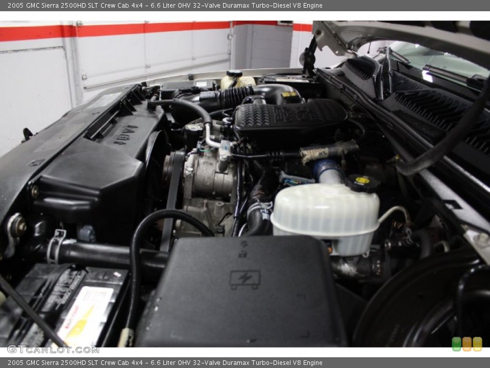 6.6 Liter OHV 32-Valve Duramax Turbo-Diesel V8 Engine for the 2005 GMC Sierra 2500HD #73051591