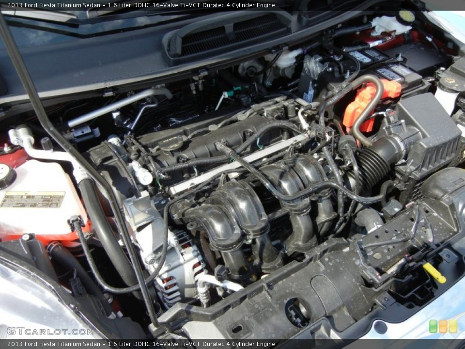 1.6 Liter DOHC 16-Valve Ti-VCT Duratec 4 Cylinder Engine for the 2013 Ford Fiesta #73056729