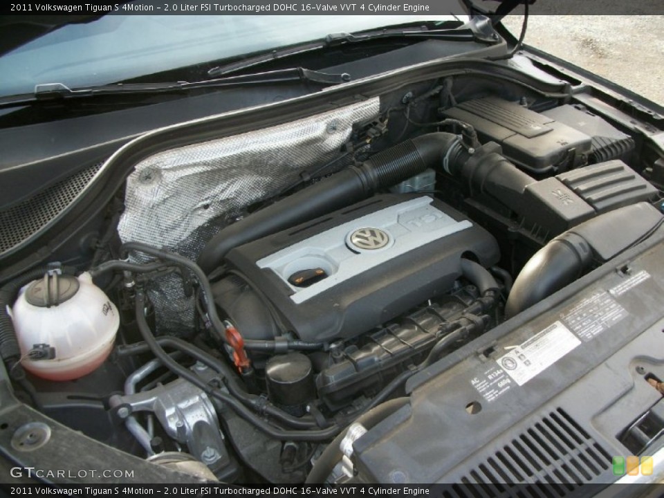 2.0 Liter FSI Turbocharged DOHC 16-Valve VVT 4 Cylinder Engine for the 2011 Volkswagen Tiguan #73057734