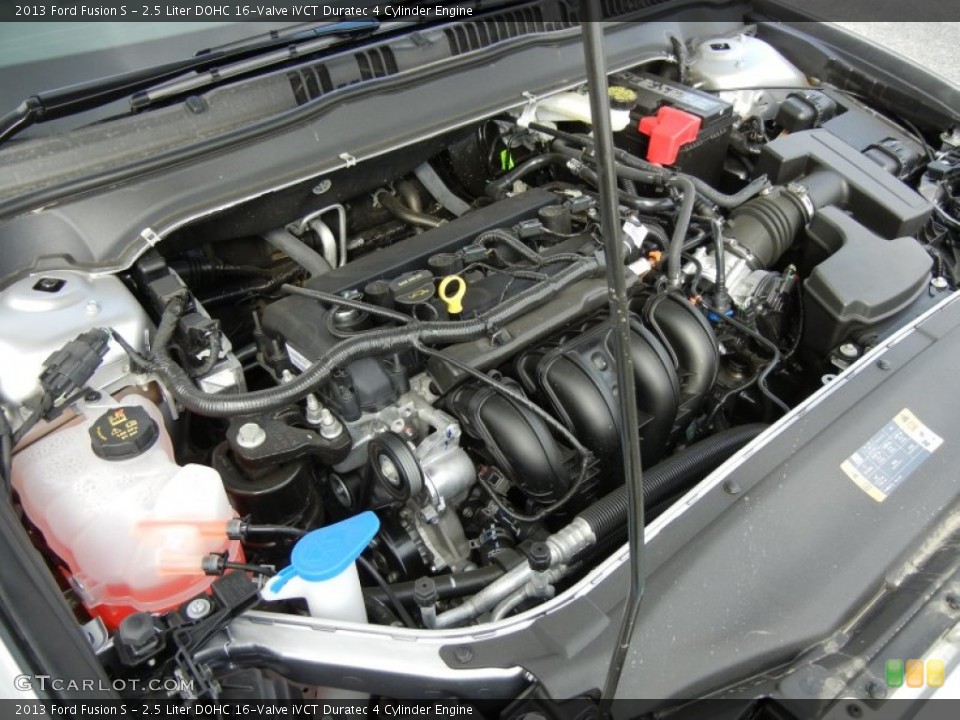 2.5 Liter DOHC 16-Valve iVCT Duratec 4 Cylinder Engine for the 2013 Ford Fusion #73059671
