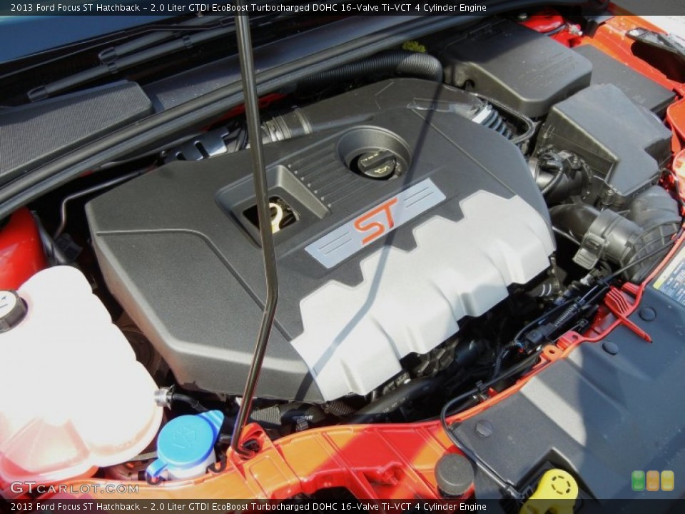 2.0 Liter GTDI EcoBoost Turbocharged DOHC 16-Valve Ti-VCT 4 Cylinder Engine for the 2013 Ford Focus #73060332