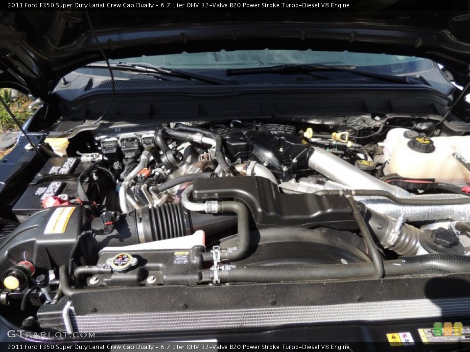 6.7 Liter OHV 32-Valve B20 Power Stroke Turbo-Diesel V8 Engine for the 2011 Ford F350 Super Duty #73063668