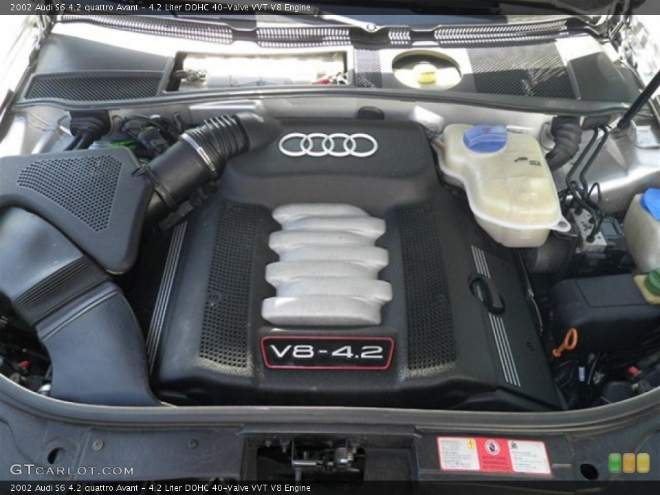 4.2 Liter DOHC 40-Valve VVT V8 Engine for the 2002 Audi S6 #73064610