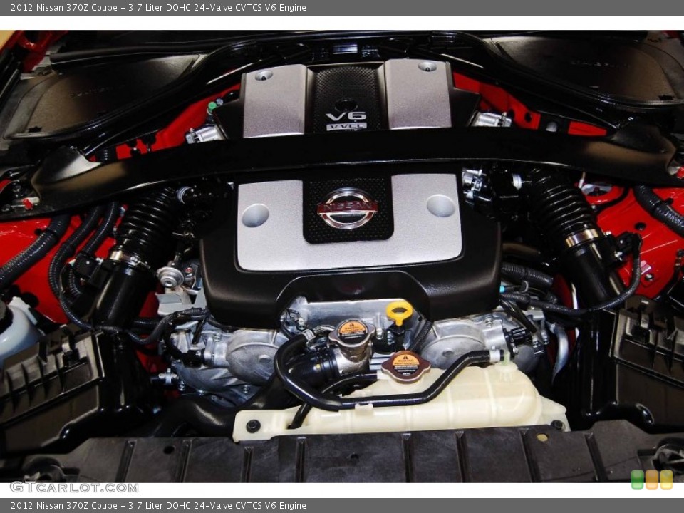 3.7 Liter DOHC 24-Valve CVTCS V6 2012 Nissan 370Z Engine