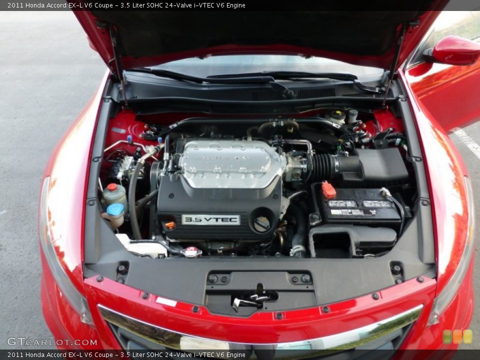 3.5 Liter SOHC 24-Valve i-VTEC V6 Engine for the 2011 Honda Accord #73092132