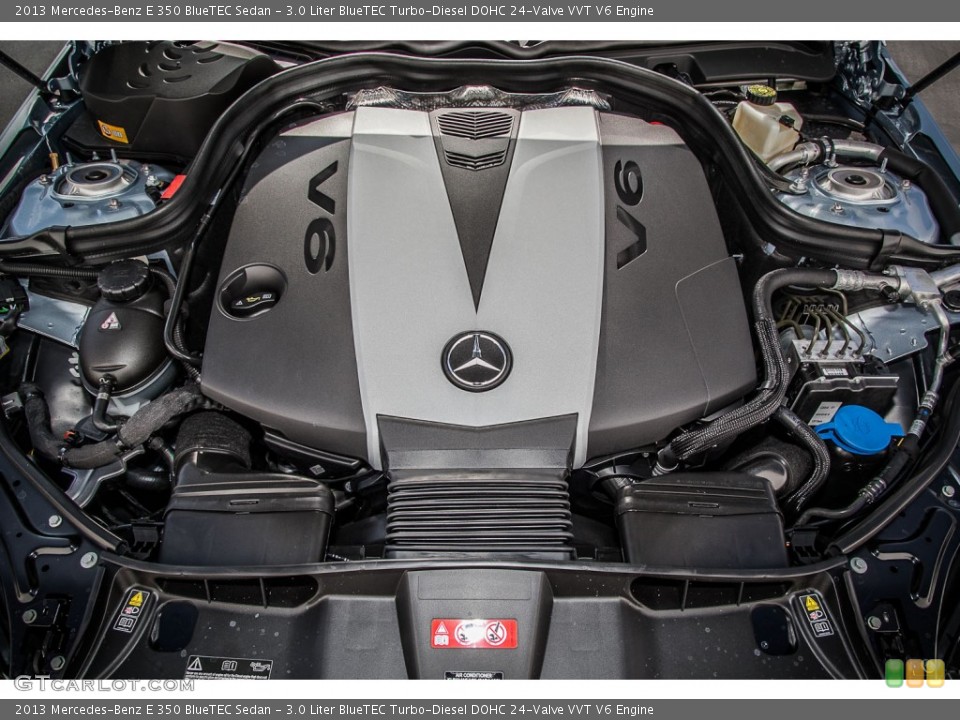 3.0 Liter BlueTEC Turbo-Diesel DOHC 24-Valve VVT V6 Engine for the 2013 Mercedes-Benz E #73097910