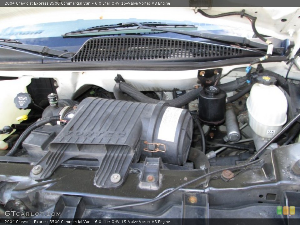6.0 Liter OHV 16-Valve Vortec V8 Engine for the 2004 Chevrolet Express #73104588