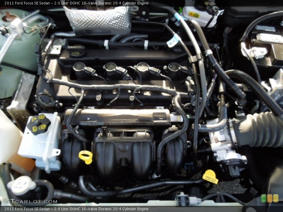 2.0 Liter DOHC 16-Valve Duratec 20 4 Cylinder Engine for the 2011 Ford Focus #73108047