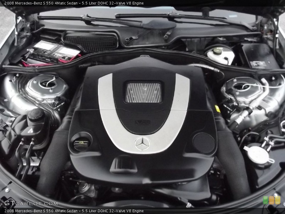 5.5 Liter DOHC 32-Valve V8 Engine for the 2008 Mercedes-Benz S #73108296