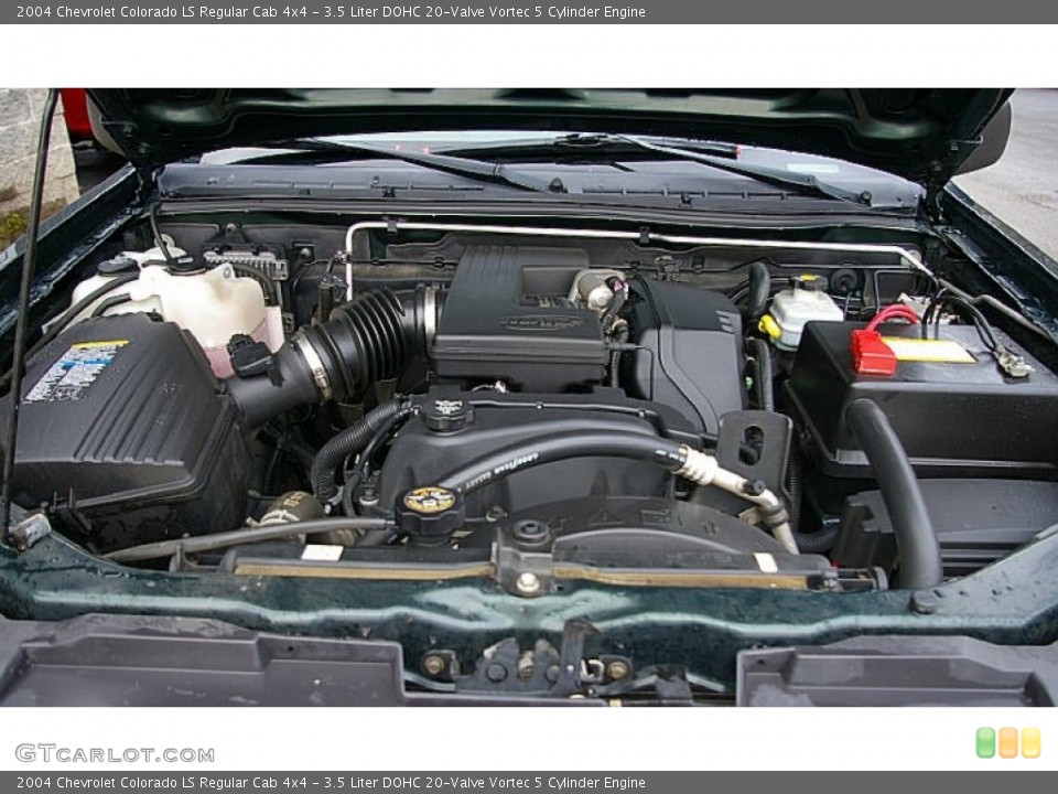 3.5 Liter DOHC 20-Valve Vortec 5 Cylinder Engine for the 2004 Chevrolet Colorado #73114557