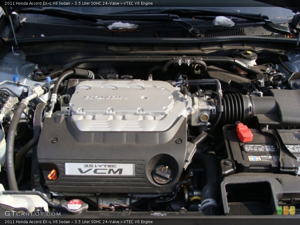 3.5 Liter SOHC 24-Valve i-VTEC V6 Engine for the 2011 Honda Accord #73130253