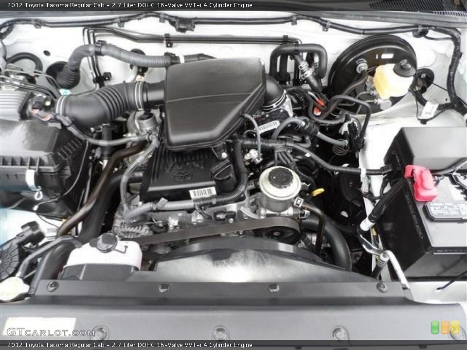 2.7 Liter DOHC 16-Valve VVT-i 4 Cylinder Engine for the 2012 Toyota Tacoma #73130646