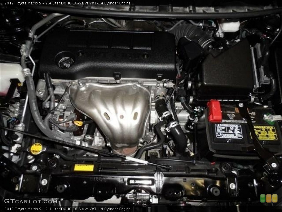 2.4 Liter DOHC 16-Valve VVT-i 4 Cylinder Engine for the 2012 Toyota Matrix #73137123
